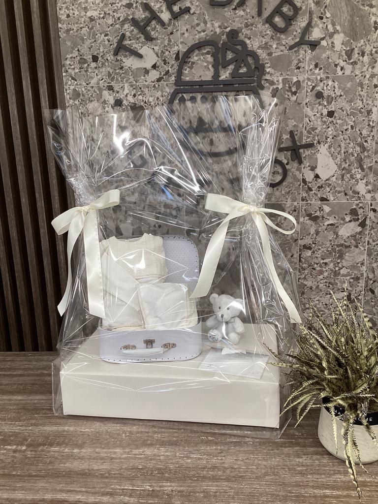 Grey baby hamper shops