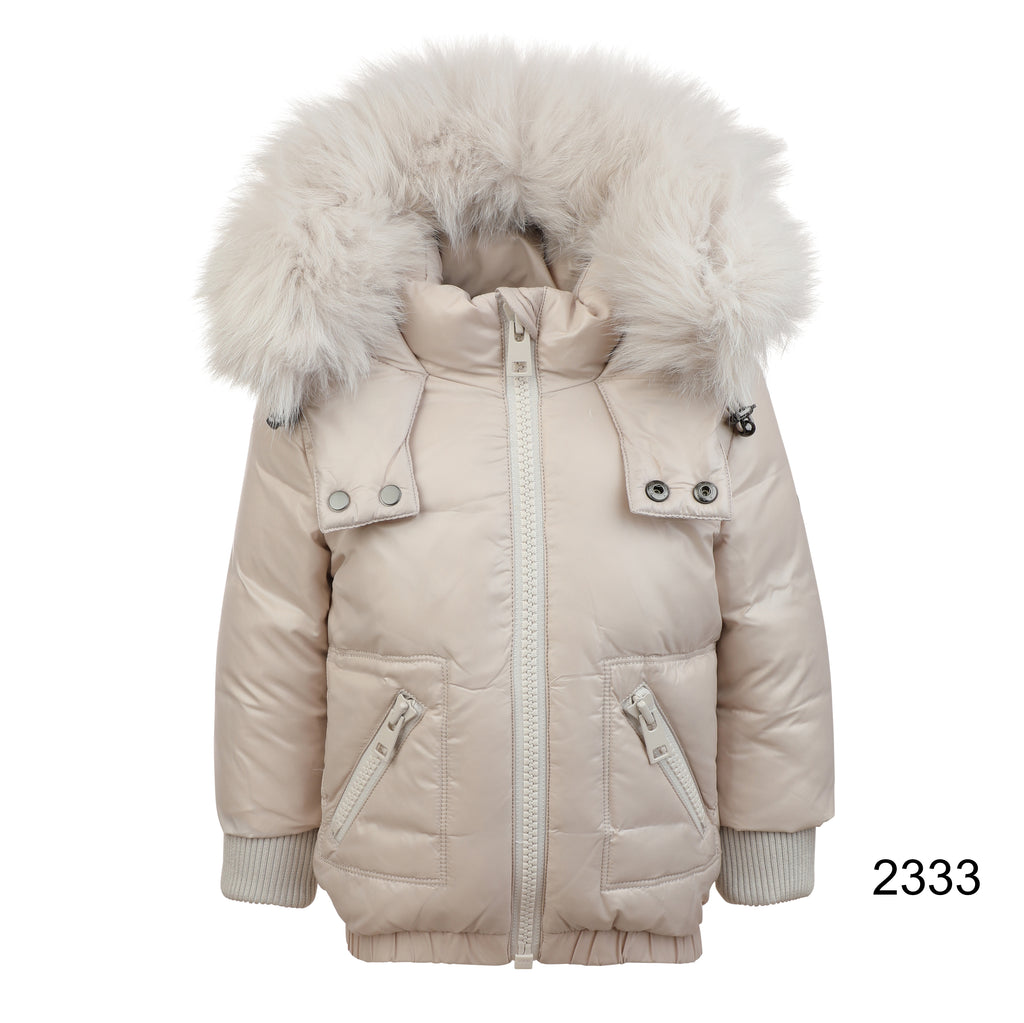 Baby Boy Jacket & Sweater | Jacket | Light Beige | Pramie | AW23