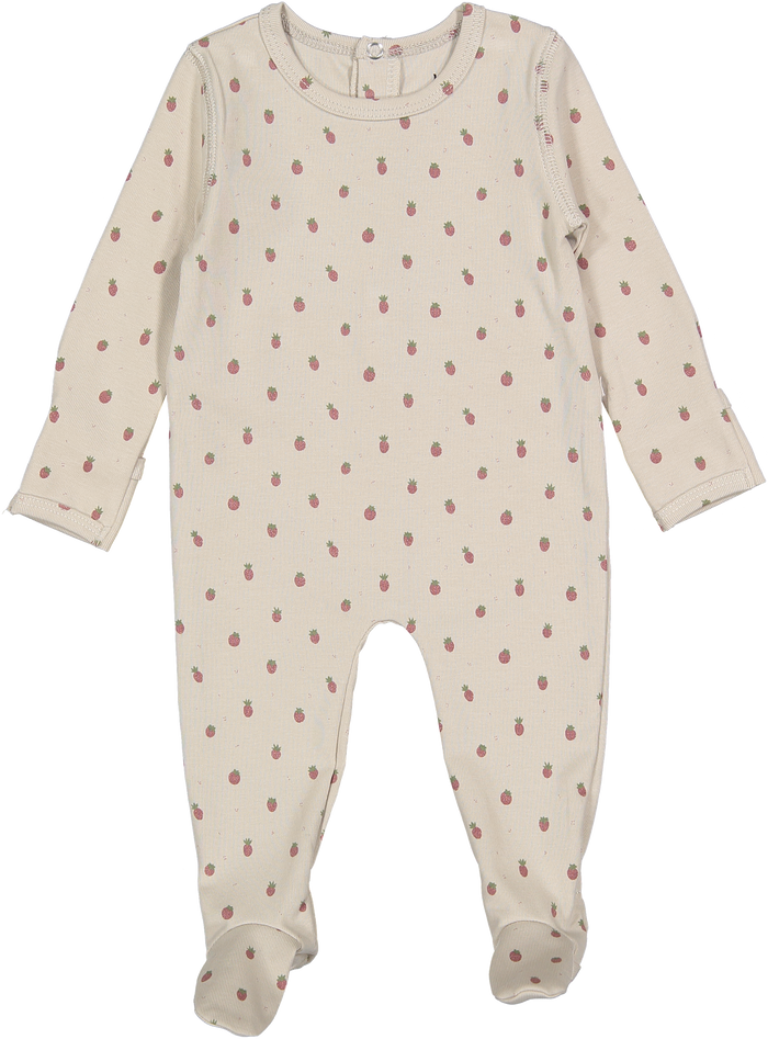 Baby Girl Footie | Berry | Red | Ladida