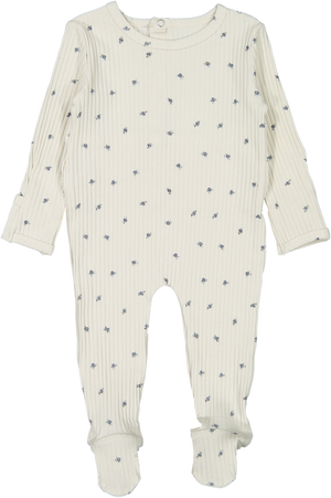 Baby Boy Footie + Hat | Rosa | Blue | Lovely Littles | AW24