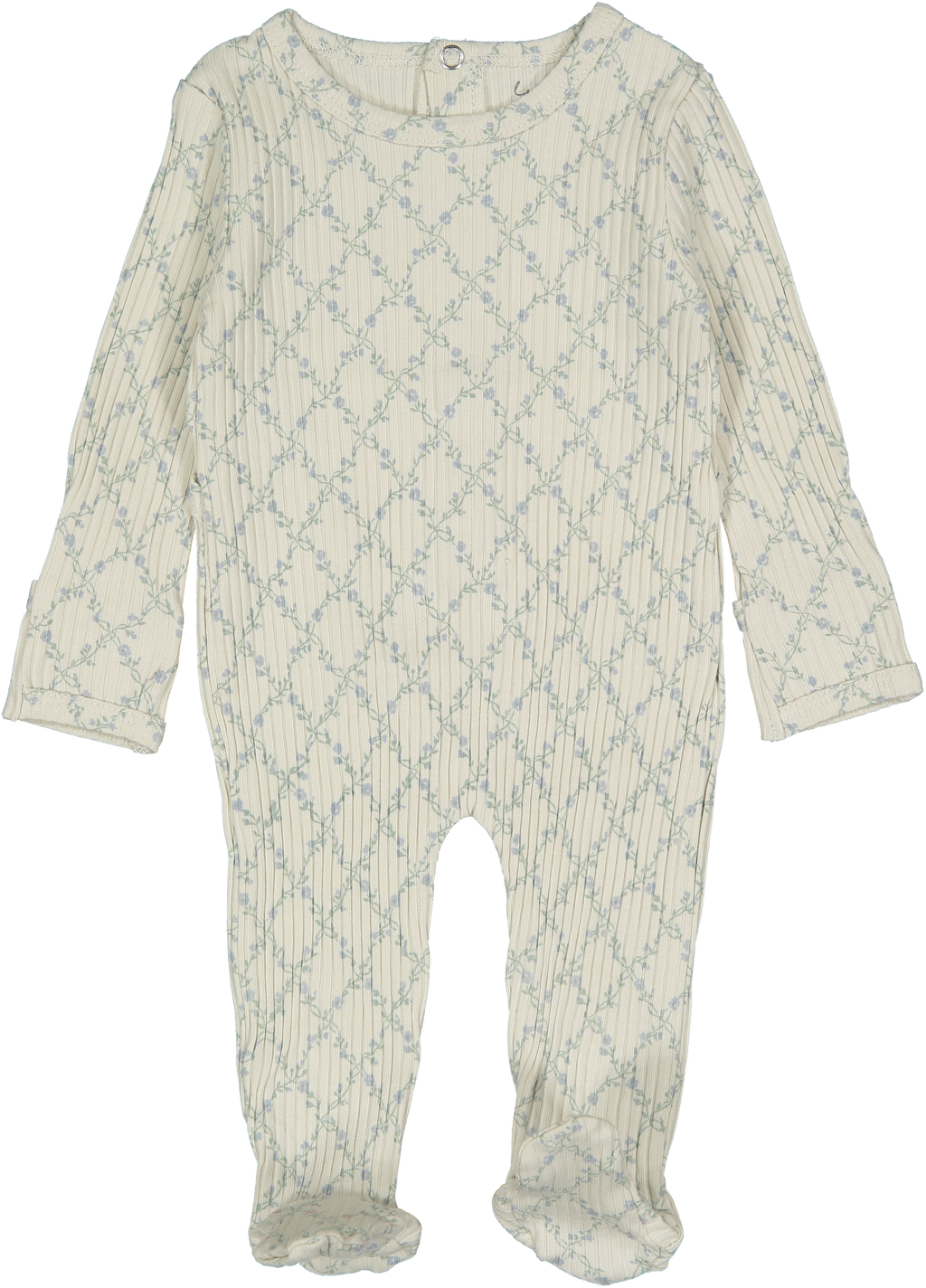 Baby Boy Layette Set | Lattice | Blue | Lovely Littles | SS25