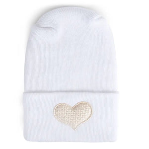 Baby Hospital Hat | Adora | Weave Mini Ivory Heart