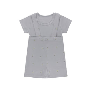 Baby Boy Short 2 Piece Set | Embroidered Collection | Ivory Berry | Ely's & Co | SS25