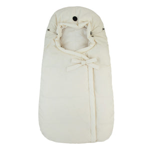 Baby Bunting | Carriage Sack | Ivory With Bow | Pramie | AW24