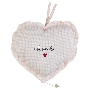 Musical Heart Mobile | Small Square Gauze | Atelier Wagram