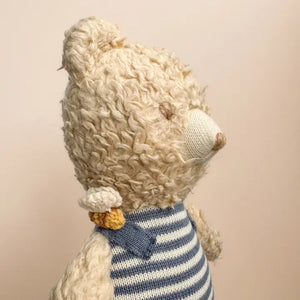 Crochet Doll | Striped Bear |  The Blueberry Hill