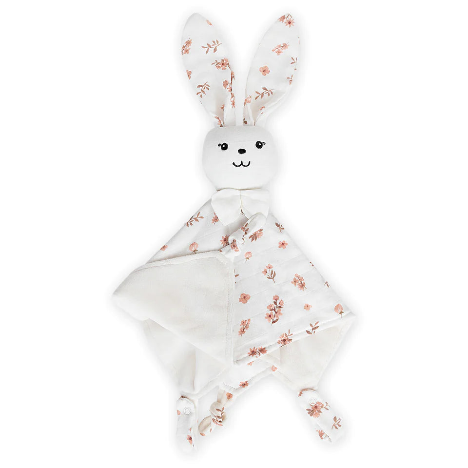 Baby Girl Snuggle Lovey Blanket | Girl Floral | Adora