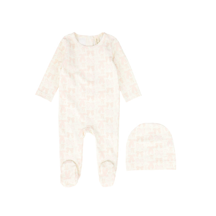 Baby Girl Layette Set | Bow Design | Pink | Bebe Jolee | SS25