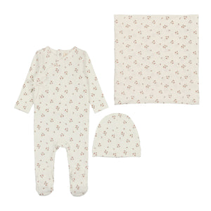 Baby Girl Layette Set | Dainty Floral | Winter White/Floral | Lil Legs | SS25