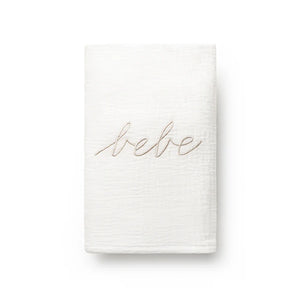 Gauze Swaddle | Bebe | White | Domani Bebe