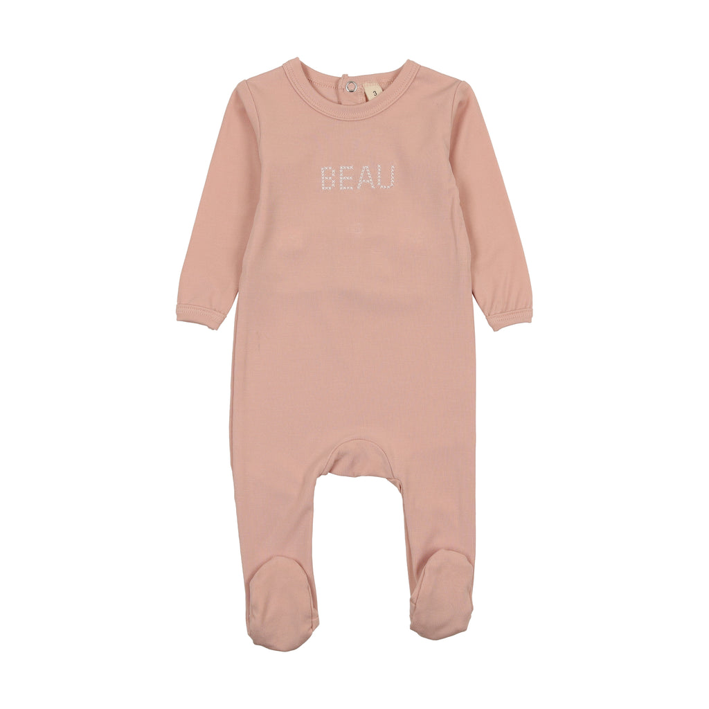 Baby Girl Layette Set | Stitched Beau | Light Pink | Bonjoy Baby | SS25