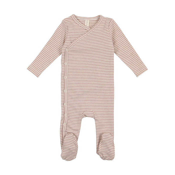 Baby Girl Layette Set | Heather Stripe | Lilac | Lil Legs | AW23