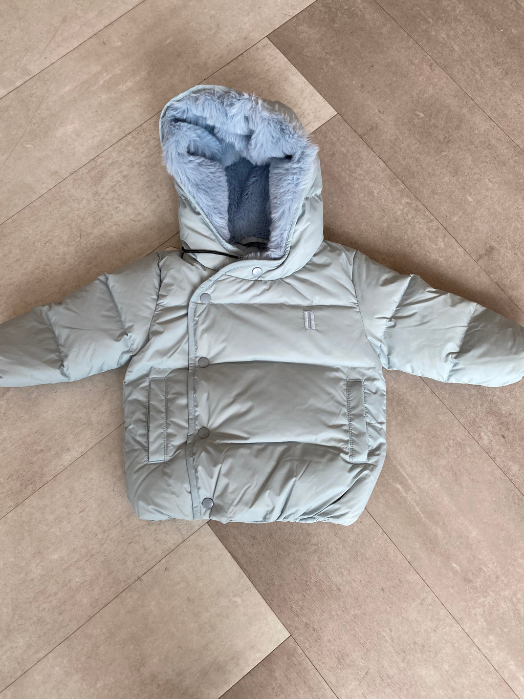 Baby Boy Jacket | Powder Blue | Ibis | AW24