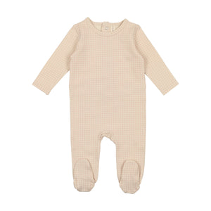 Baby Girl Layette Set | Printed | Blush Check | Lil Leggs | AW23