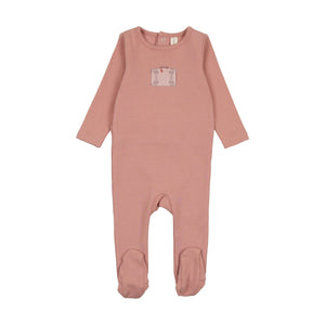 Baby Girl Footie | Suitcase | Berry | Lil Legs | SS25