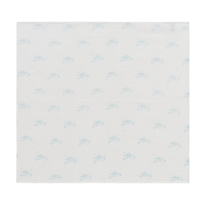 Baby Swaddle | Carousel | Blue | Kipp Baby | SS25