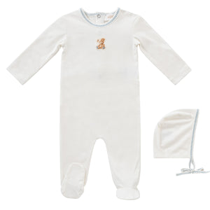 Baby Boy Layette Set | Teddy | Blue | Kipp Baby | SS25