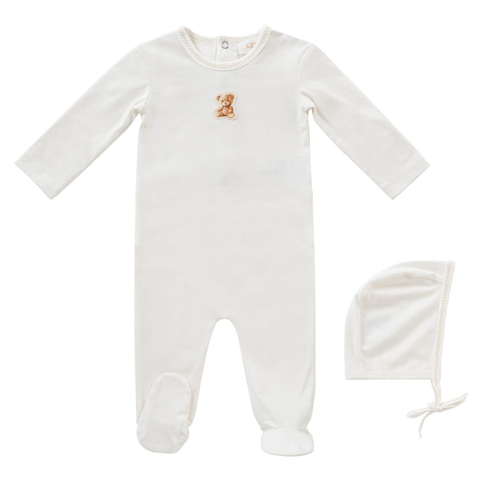 Baby Boy Layette Set | Teddy | Stone | Kipp Baby | SS25