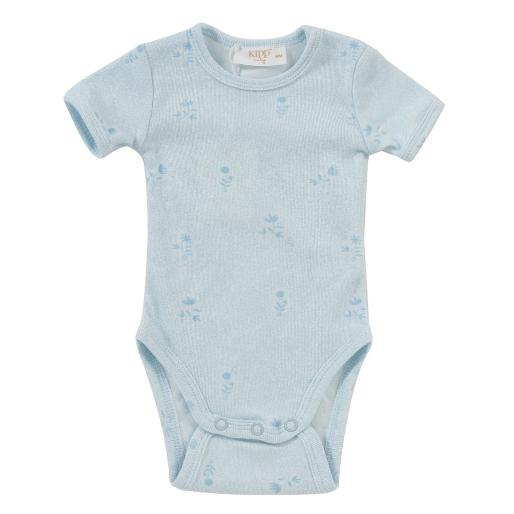 Baby Boy Short Set | Wildflower | Blue | Kipp Baby | SS25