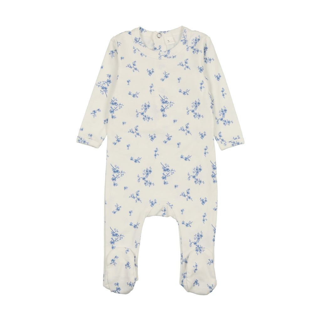 Baby Boy Layette Set | Tea Party | Cobalt | Bonjoy Baby | SS25