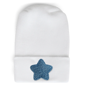 Baby Hospital Hat | Adora | Weave Mini Denim Star