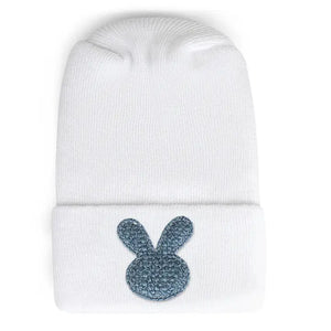 Baby Hospital Hat | Adora | Weave Denim Bunny