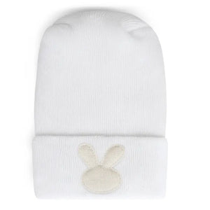 Baby Hospital Hat | Adora | Linen Ivory Bunny