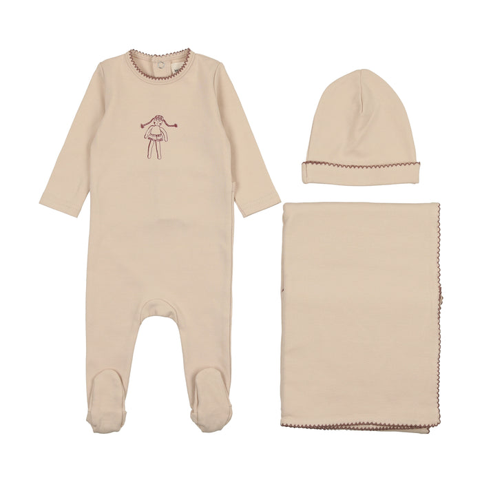 Baby Girl Layette Set | Doll | Petal | Mema