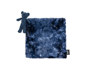 Baby Boy Lovey Blanket | Smokey Navy Bear | Winx + Blinx