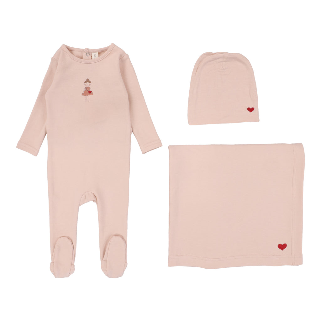 Baby Girl Layette Set | Doll | Pink | Lil Legs | SS25