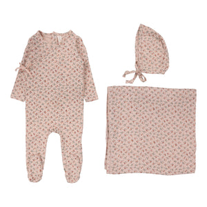 Baby Girl Layette Set | Bouquet Floral | Rose/Floral | Lil Legs | SS25