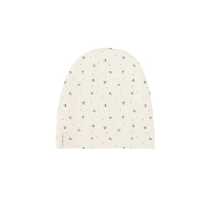 Baby Boy Footie + Beanie | Ribbed Cotton | Tulip | Blue/Cream | Ely's & Co. | SS23