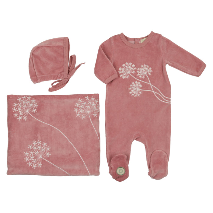 Baby Girl Layette Set | Dreamy Blooms | Rose Tan | Mon Tresor | AW22